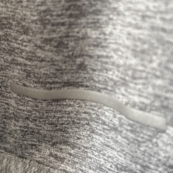 Women’s Nike Quarter Zip Grey Pullover Athletic Top with Thumbholes, Size 1X. - Picture 7 of 13